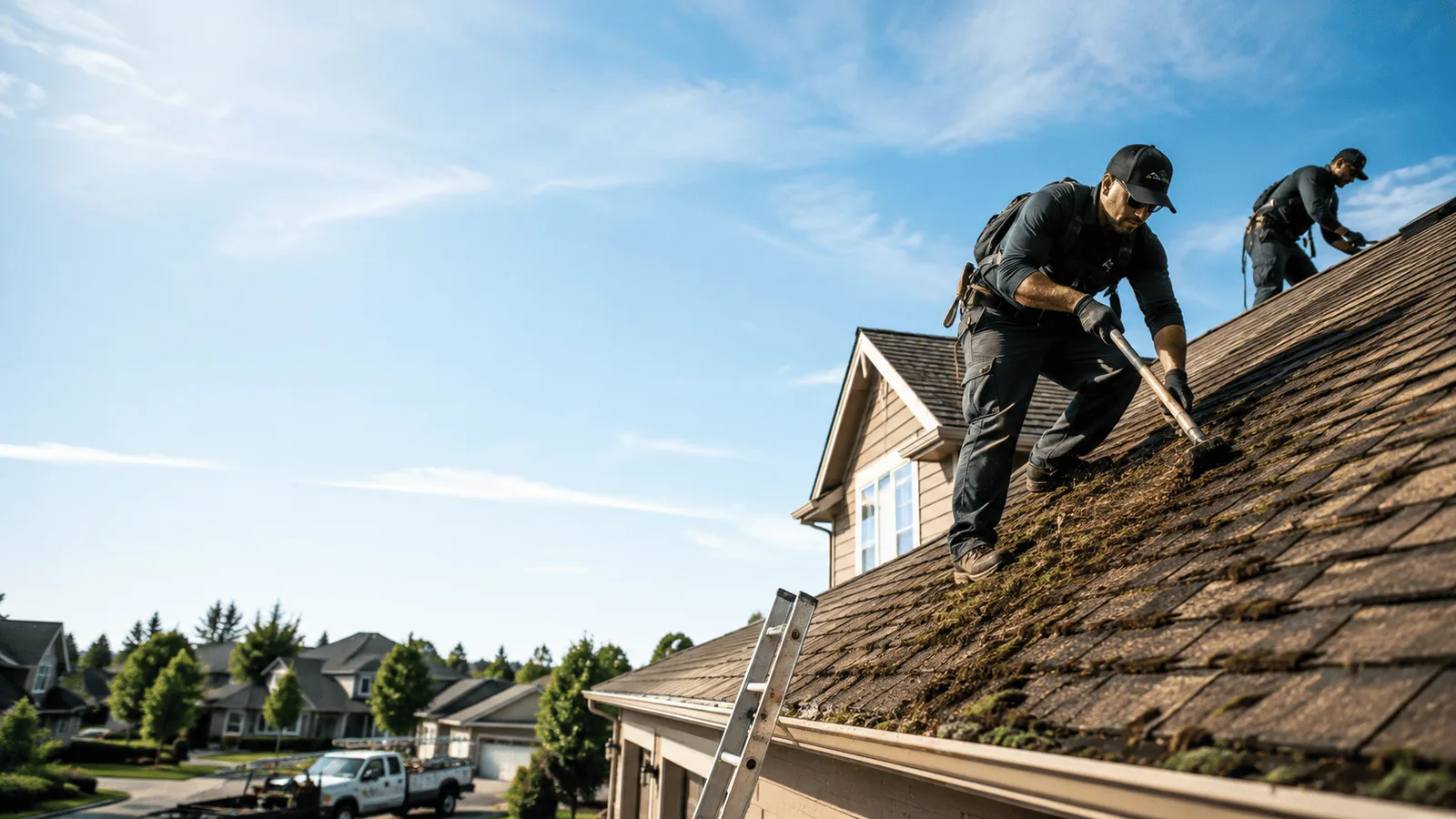 Roof Moss Removal in Wilkinson, IN near me